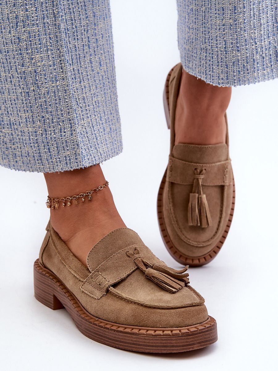 Mocassins Femme Ambre-Lyna – vue de dessus
