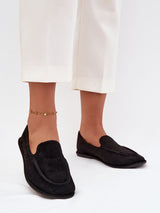 Mocassins Femme Ambre-Sana, Élégants Slip-On
