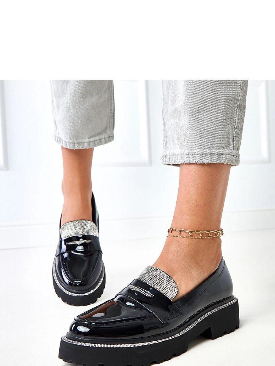 Mocassins Femme Flore-Ana – détail de la tige