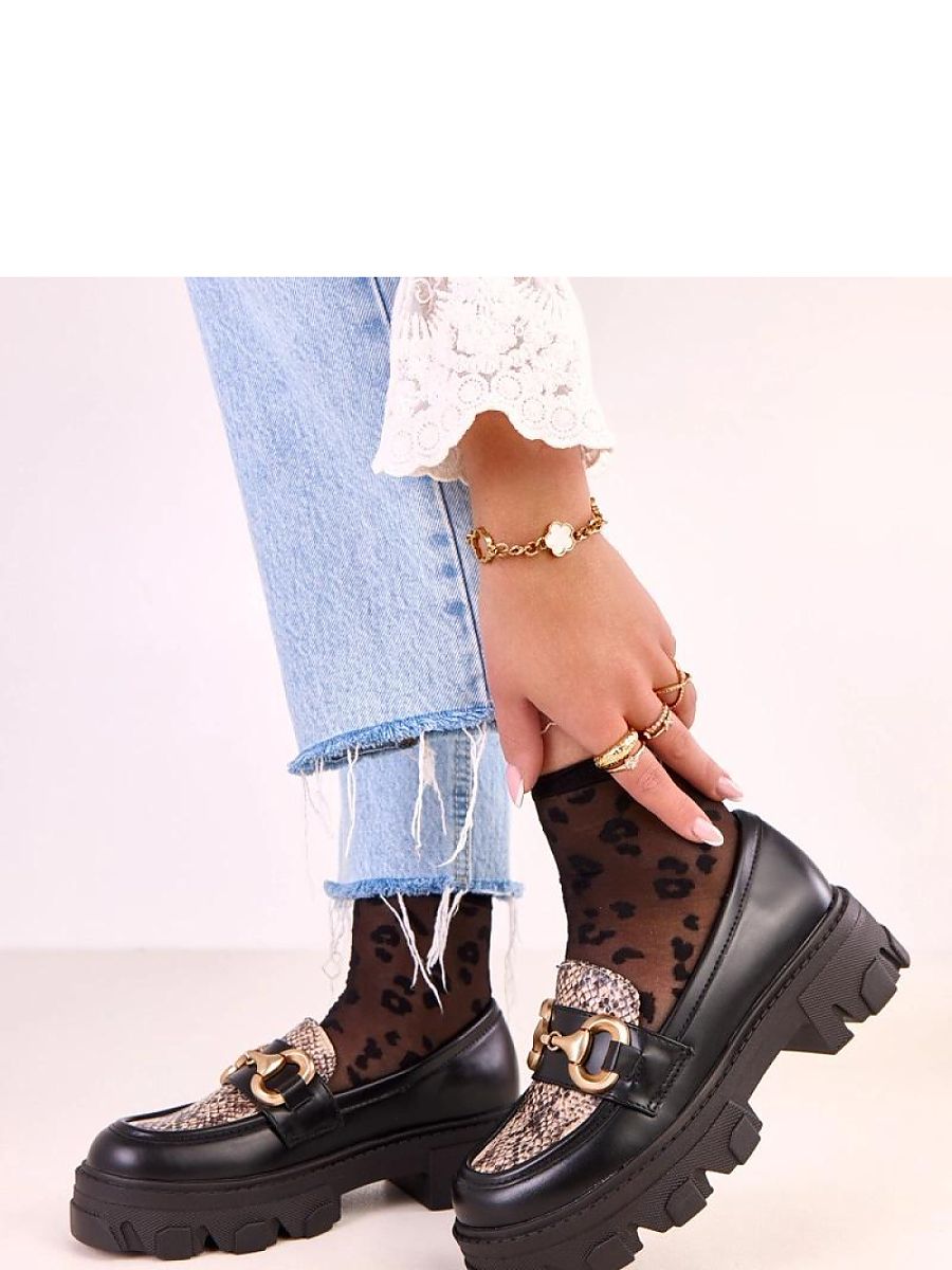 Mocassins Femme Flore-Lyna – détail de la tige
