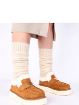 Mocassins Femme Lily-Emy, Élégants Slip-On