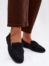 Mocassins Femme Lily-Sana, Slip-On Sans Lacets