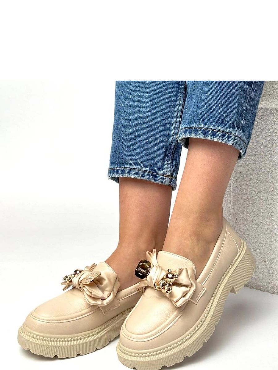 Mocassins Femme Anaïs-Lou – détail de la tige