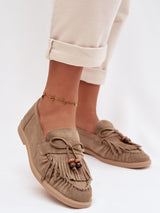 Mocassins Femme Anaïs-Maya, Élégants Slip-On