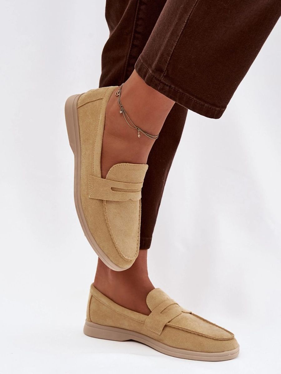 Mocassins Femme Anaïs-Lila – vue de dessus