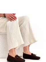 Mocassins Femme Célia-Léa, Slip-On Sans Lacets