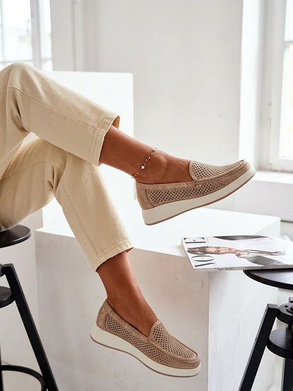Mocassins Femme Livia-Mia – vue latérale
