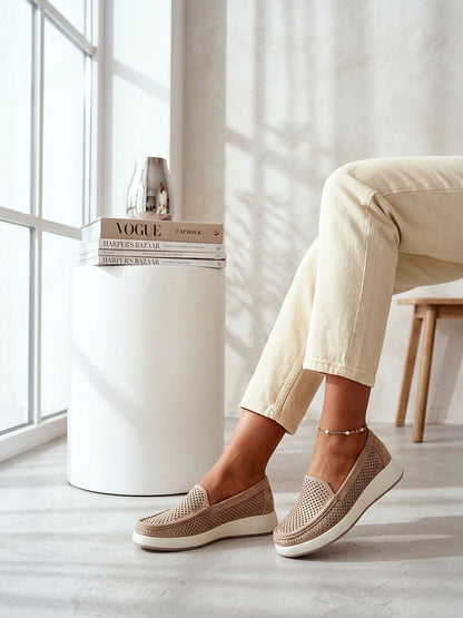 Mocassins Femme Livia-Mia – vue de dessus
