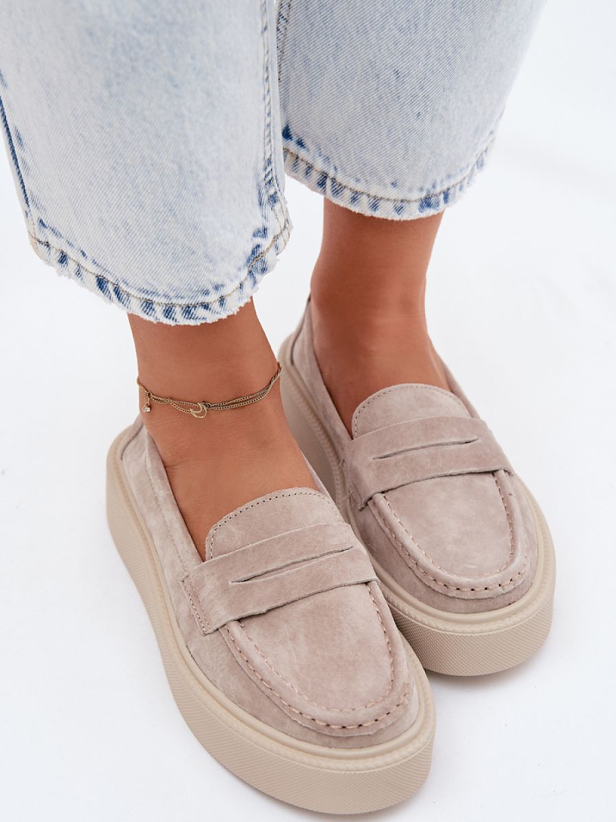 Mocassins Femme Line-Léa – vue de dessus