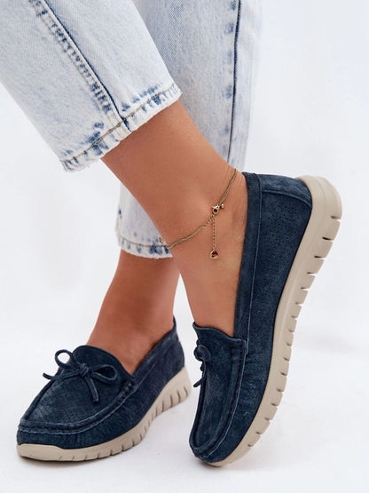 Mocassins Femme Livia-Lyna – détail de la tige