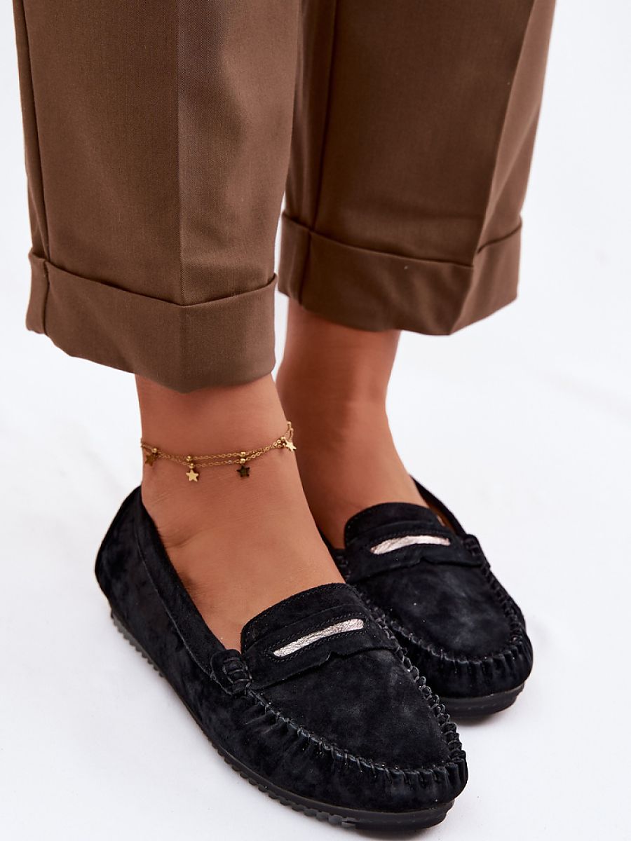 Mocassins Femme Line-Alba – vue de dessus