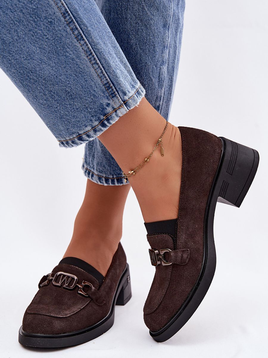 Mocassins Femme Line-Lila – vue de dessus