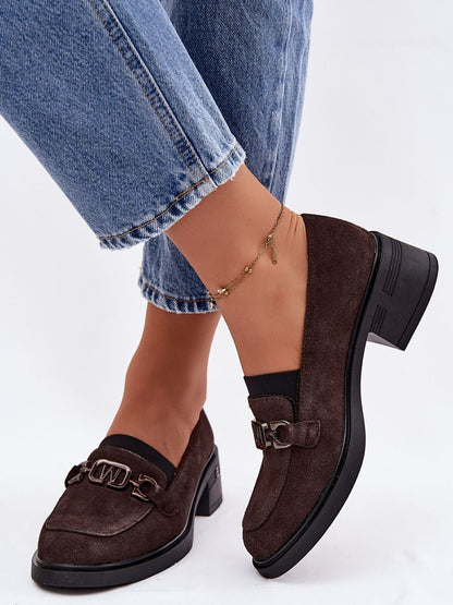 Mocassins Femme Line-Lila – vue de dessus