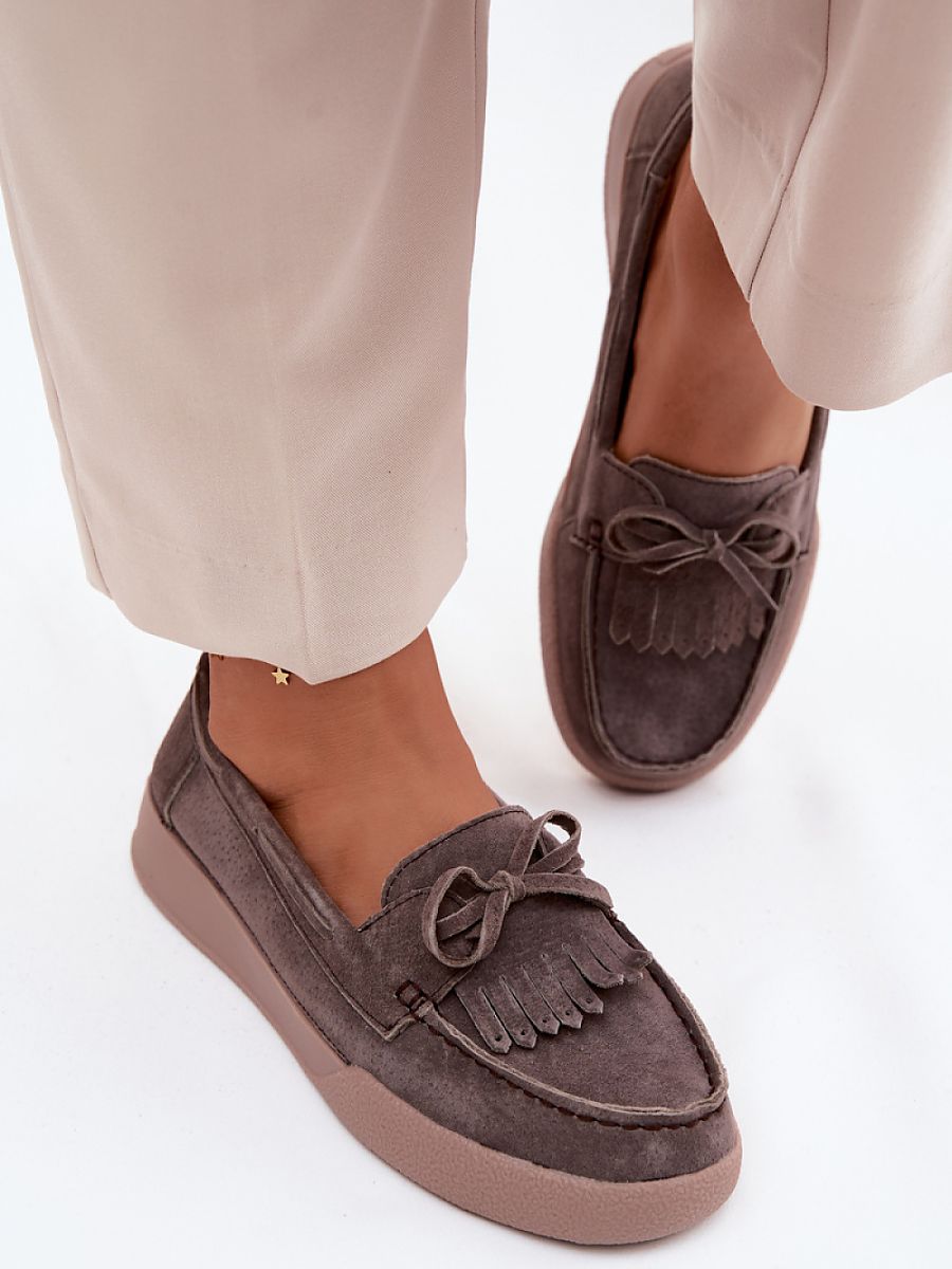 Mocassins Femme Line-Lyna – vue de dessus