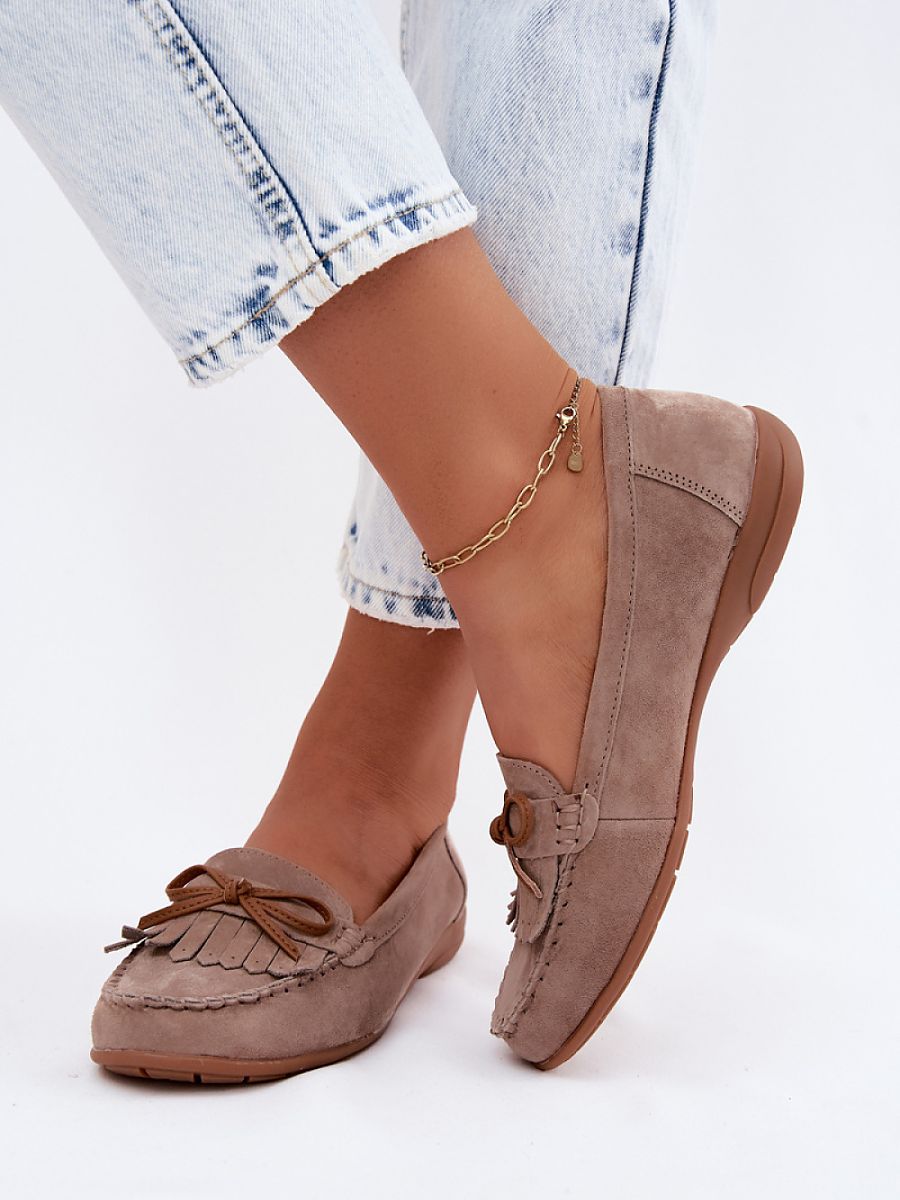 Mocassins Femme Noor-Mia – vue de dessus
