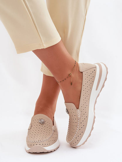 Mocassins Femme Noor-Lou – vue de dessus