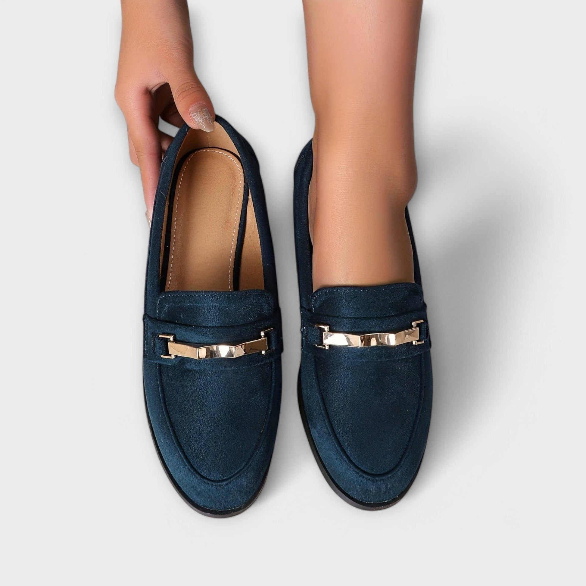 Mocassins Femme Camille-Fleur – détail de la semelle