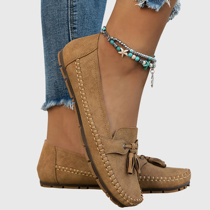 Mocassins Femme Margaux-Noor – détail de la tige