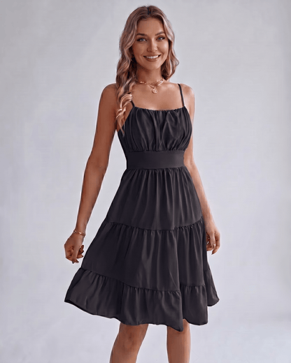 Robe Midi Mousseline | Robe Dos Nu Chic | Menvelo