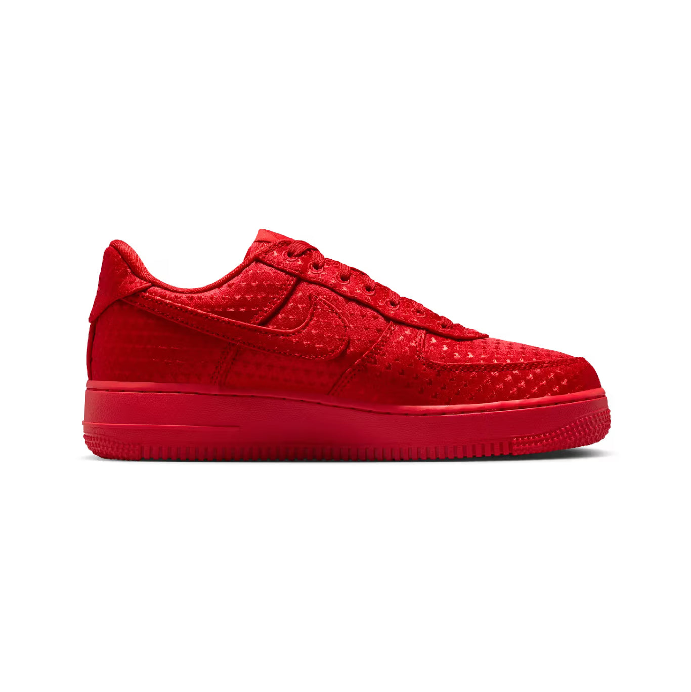 nike air force 1 low valentines day university red 2026 baskets vue latérale