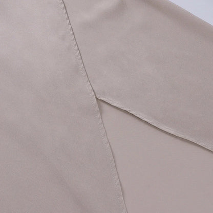 Robe Slip Femme Col V Fendue – Coupe Slim à Bretelles | Drapé Soyeux