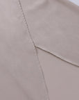 Robe Slip Femme Col V Fendue – Coupe Slim à Bretelles | Drapé Soyeux