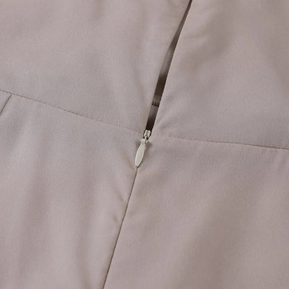 Robe Slip Femme Col V Fendue – Coupe Slim à Bretelles | Drapé Soyeux