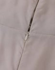 Robe Slip Femme Col V Fendue – Coupe Slim à Bretelles | Drapé Soyeux