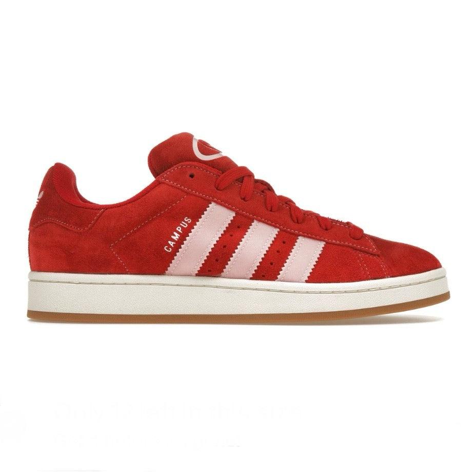 Sneakers basses Adidas Campus red pink unisexe