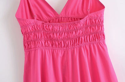 Robe Femme Midi en Coton – Coupe Ample et Décontractée