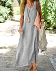 Robe Femme Col V – Coupe Décontractée au Quotidien