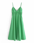 Robe Femme Midi en Coton – Coupe Ample et Décontractée