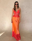 Robe Nuisette Femme à Décolleté V Profond – Dos Nu et Dentelle