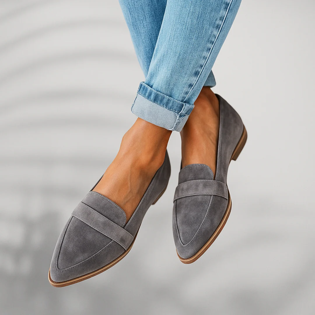 Mocassins Femme Apolline-Noor – vue portée