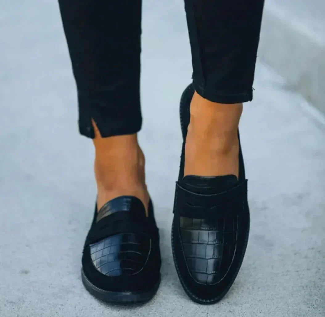Mocassins Femme Constance-Iris – vue de dessus