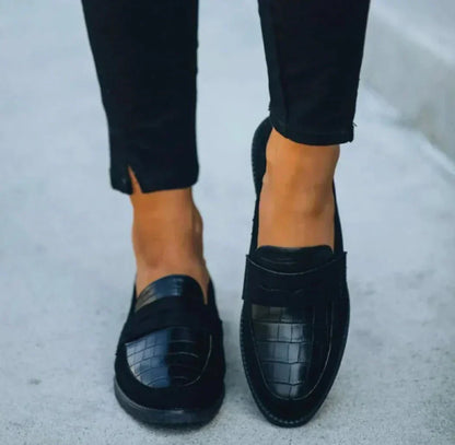 Mocassins Femme Constance-Iris – vue de dessus