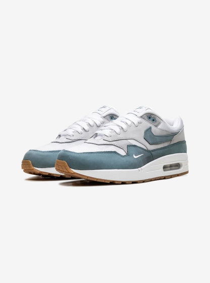 Nike Air Max 1 .SWOOSH Low Poly Adventure Baskets Blanc Gris Homme Femme - 2