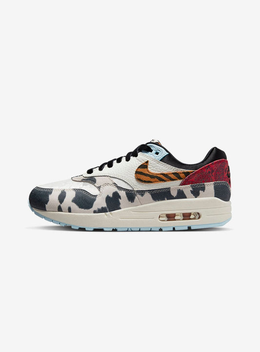 Nike Air Max 1 '87 Great Indoors Baskets Blanc Bleu Femme - 1