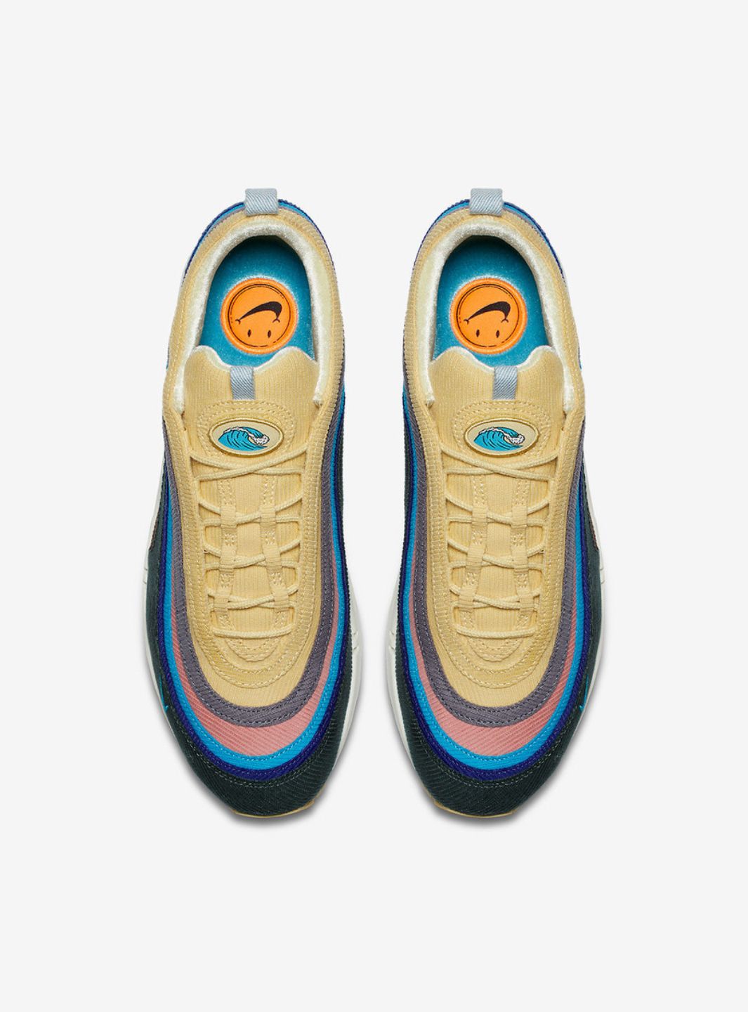 Nike Air Max 1/97 x Sean Wotherspoon AJ4219-400 Baskets Multicolore Mixte - 4
