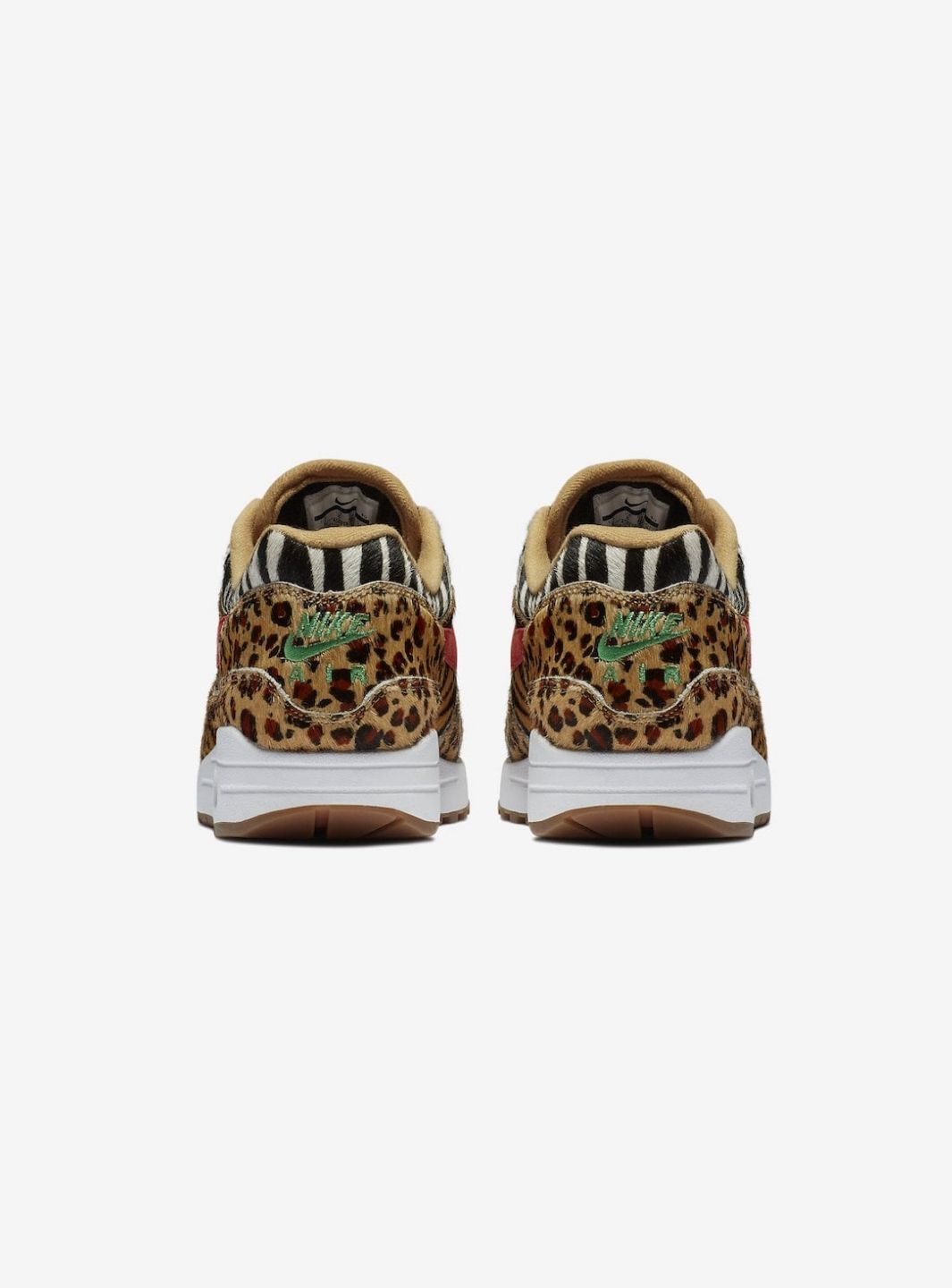 Nike Air Max 1 x atmos Animal Pack 2.0 Baskets Multicolore Marron Mixte - 3