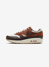 Nike Air Max 1 Essential Thanksgiving Sneakers marroni e arancioni uomo donna
