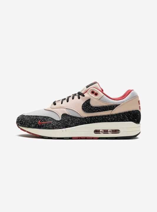 Nike Air Max 1 Keep Rippin Stop Slippin 2.0 Baskets Blanc Gris Homme Femme - 1