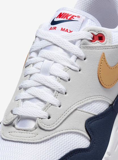 Nike Air Max 1 Olympic Baskets Bleu Blanc Homme Femme - 3