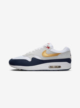 Nike Air Max 1 Olympic Sneakers blu e bianche da uomo e da donna