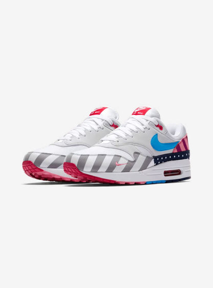 Nike Air Max 1 x Parra Baskets Blanc Multicolore Homme Femme - 2