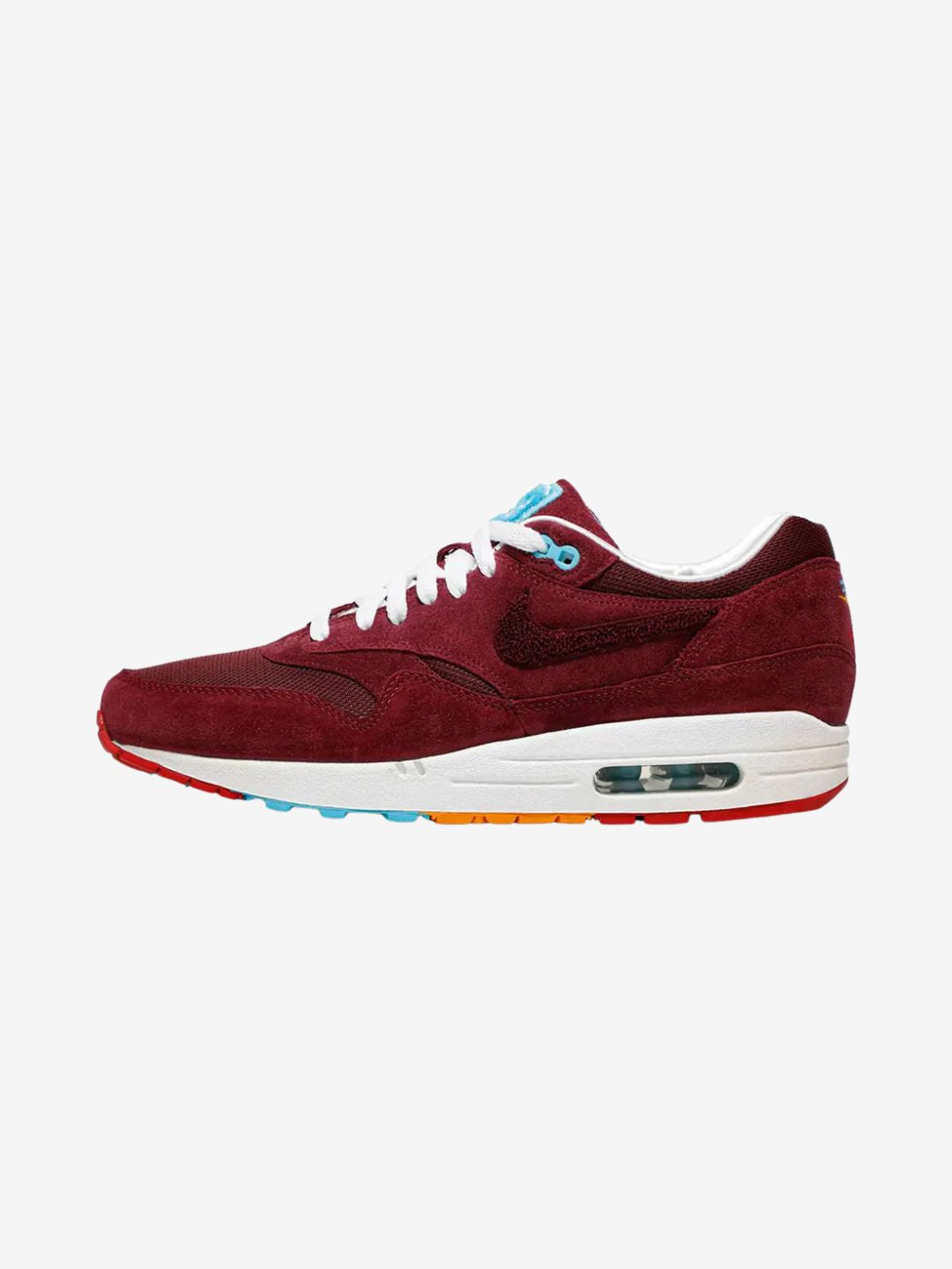 Nike Air Max 1 x Patta x Parra Cherrywood Baskets Rouge Homme Femme - 1