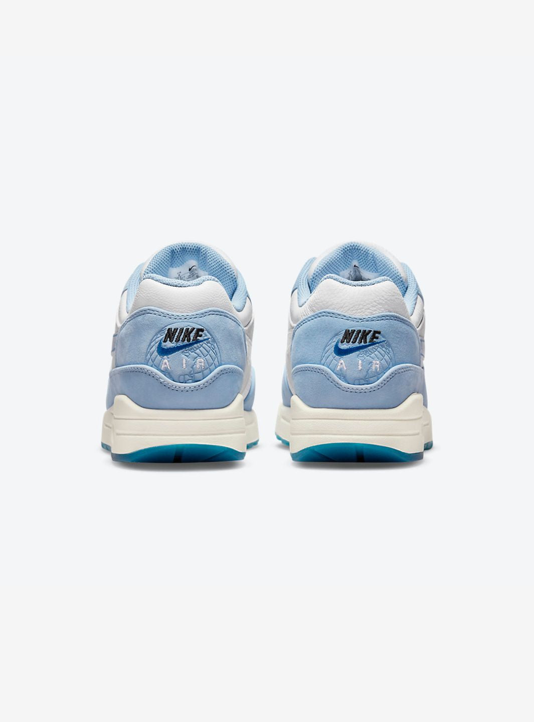 Nike Air Max 1 Premium Blueprint Baskets Blanc Bleu Homme Femme - 6