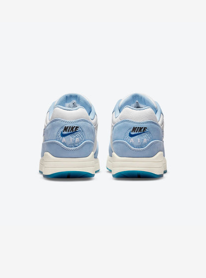 Nike Air Max 1 Premium Blueprint Baskets Blanc Bleu Homme Femme - 6