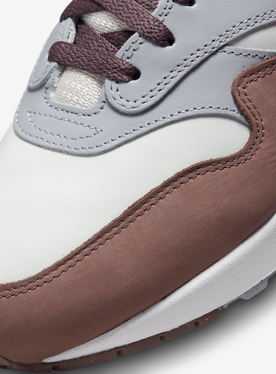 Nike Air Max 1 Premium Shima Shima Baskets Blanc Gris Homme Femme - 3