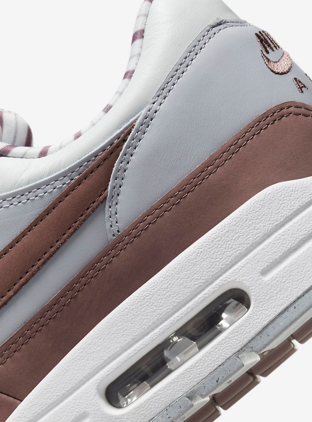 Nike Air Max 1 Premium Shima Shima Baskets Blanc Gris Homme Femme - 5